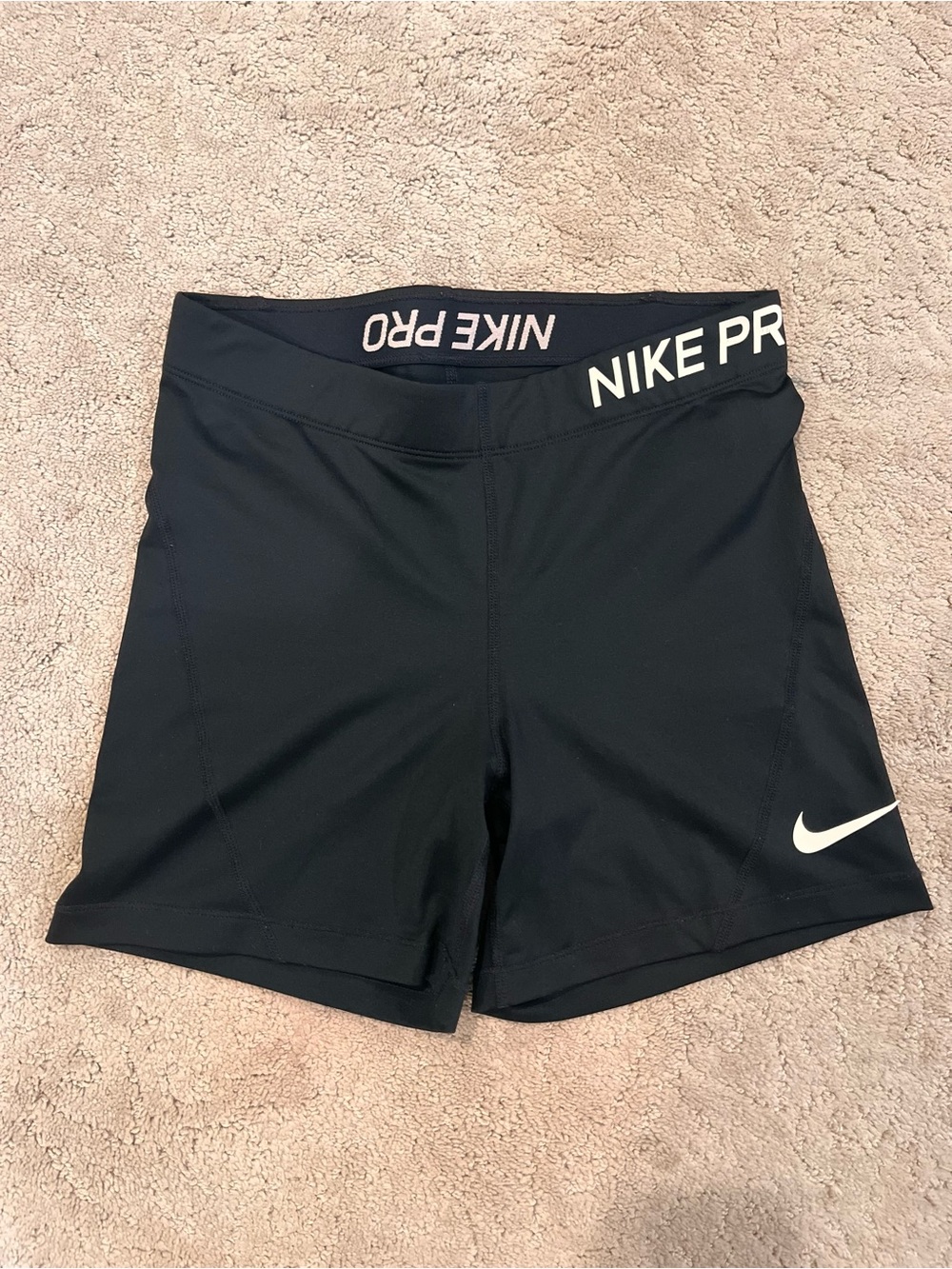Nike Pro Women's Black Athletic Shorts